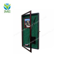 Cheap price and good quality customized golf ball wood display case